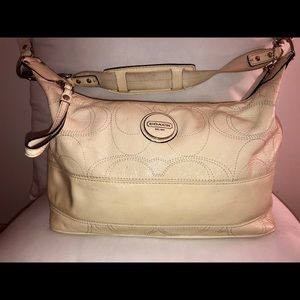 Patent leather coach bag handbag 👛